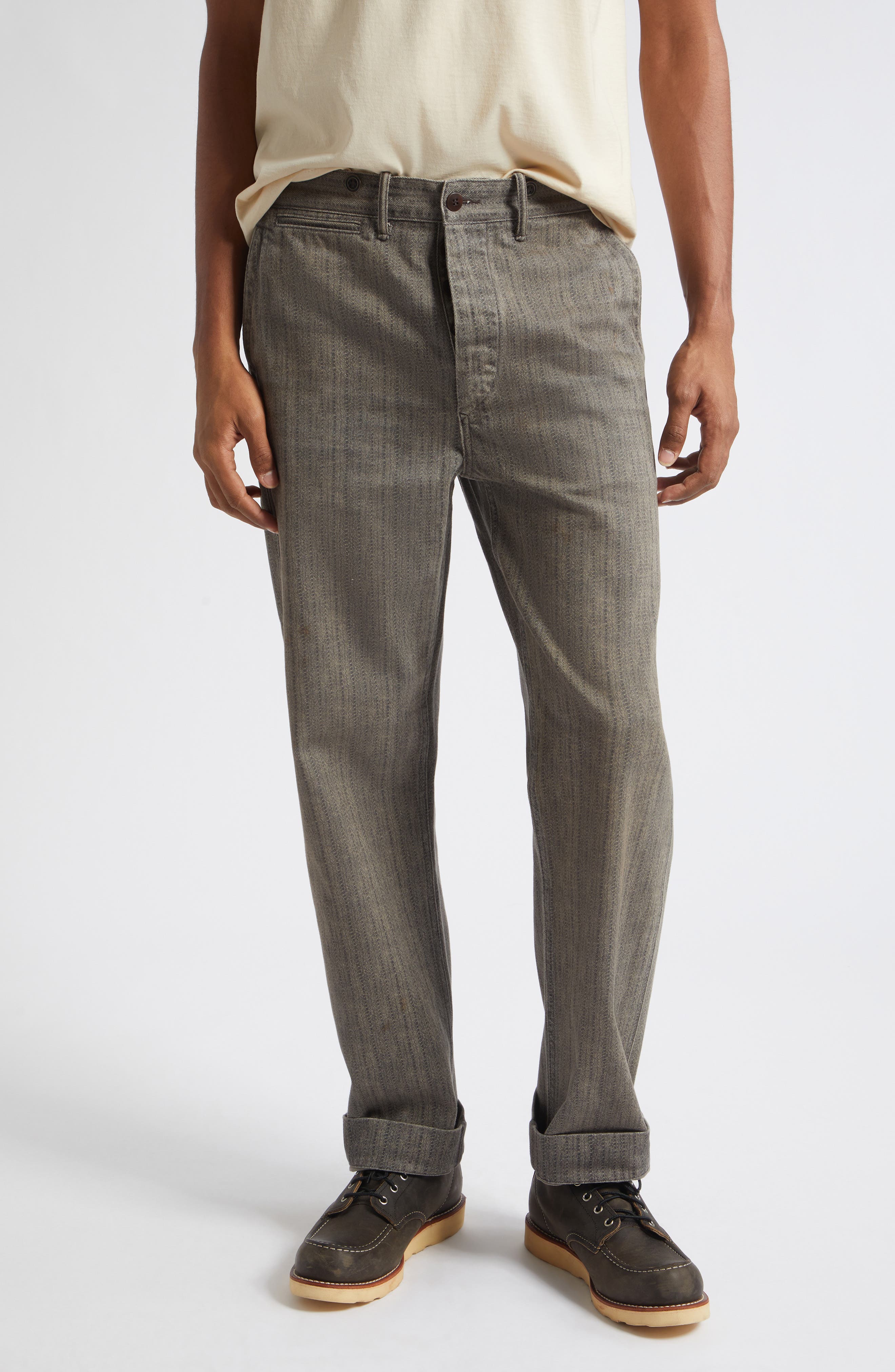 selected GREY HERRINGBONE