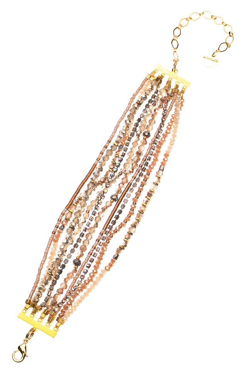 Nakamol Chicago Multistrand Bead Bracelet, Main, color, 