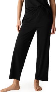 Eileen Fisher Pull-On Organic Cotton Ankle Pants