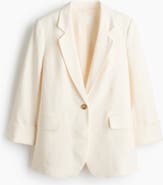 H&M Linen-blend Blazer