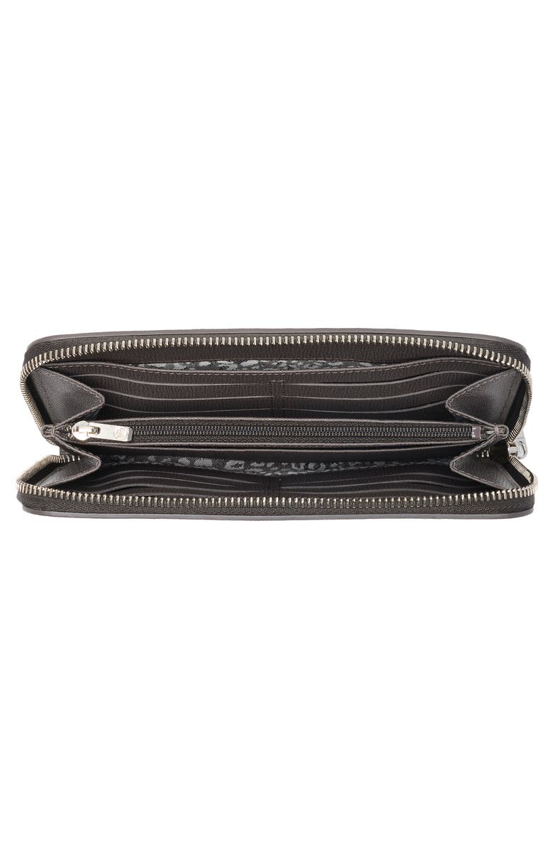 Longchamp Go Zip Around Wallet, Alternate, color, Terra