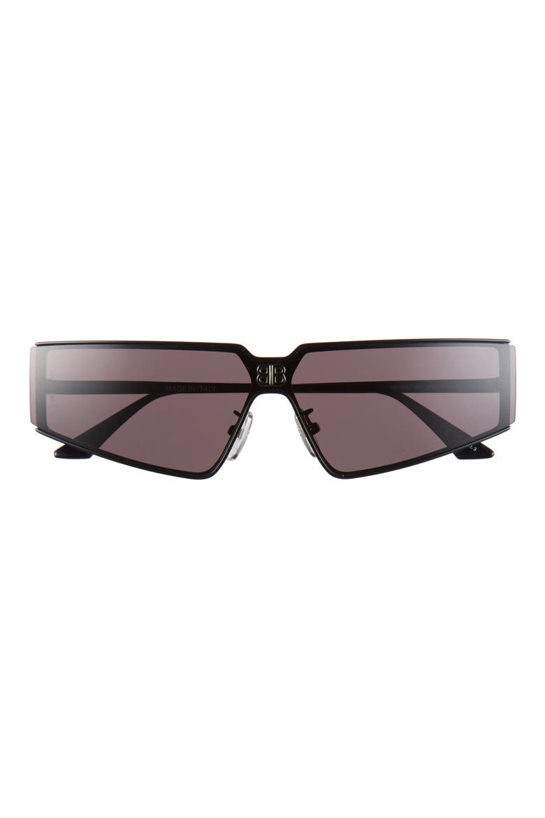 99mm Shield Sunglasses, Main, color, BLACK BLACK GREY