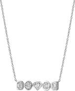 LuvMyJewelry Cassira 14K Gold Lab Grown Diamond Necklace - 0.75 Ct