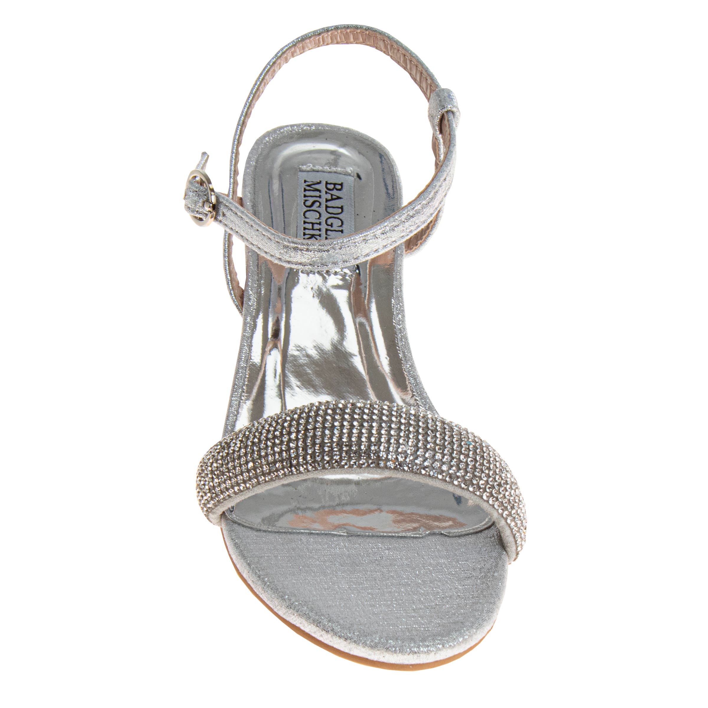 BADGLEY MISCHKA Low Heeled Dress Shoes, Alternate, color, Silver