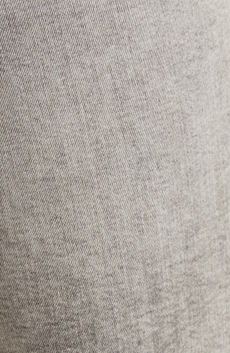 AG Kinsley Raw Hem High Waist Ankle Flare Jeans, Alternate, color, Shaded Moonwash