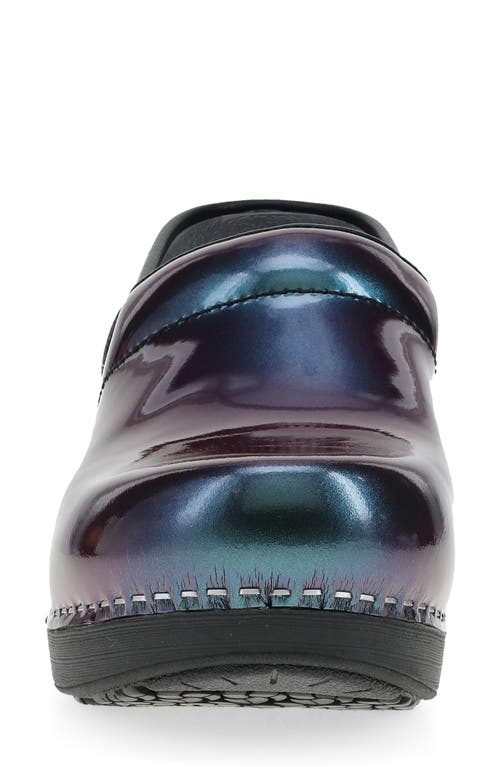 Dansko Light Blue Leather Clog In Blue