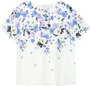 KASPER Flutter Sleeve Top