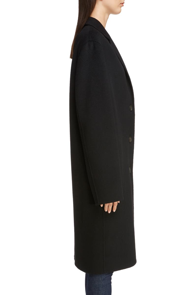 Acne Studios Double Wool Coat, Alternate, color,