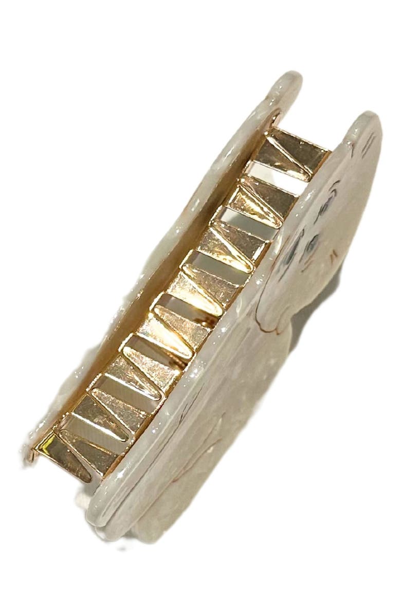 Solar Eclipse Bichon Frise Hair Clip, Alternate, color, 