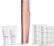 DERMAFLASH LUXE+ Anti-Aging Sonic Dermaplaning + Peach Fuzz Removal Set