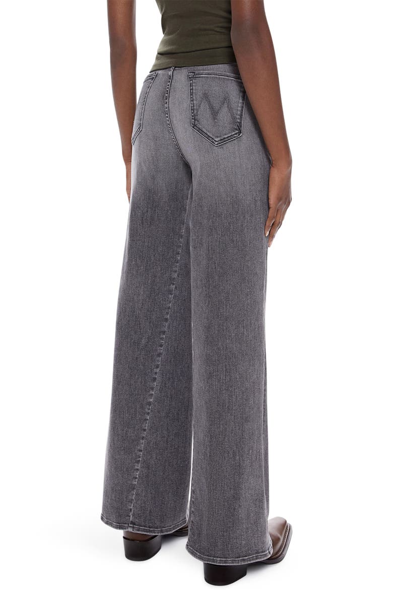 MOTHER The Enchanter Sneak Wide Leg Jeans, Alternate, color,