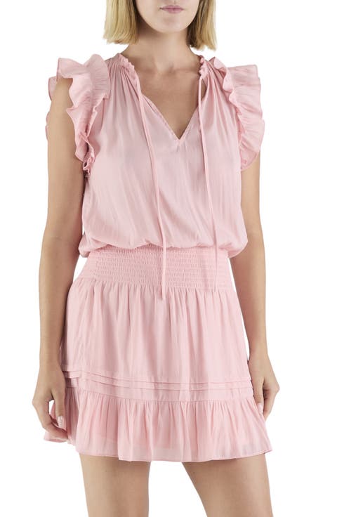 Joya Smocked Tiered Dress