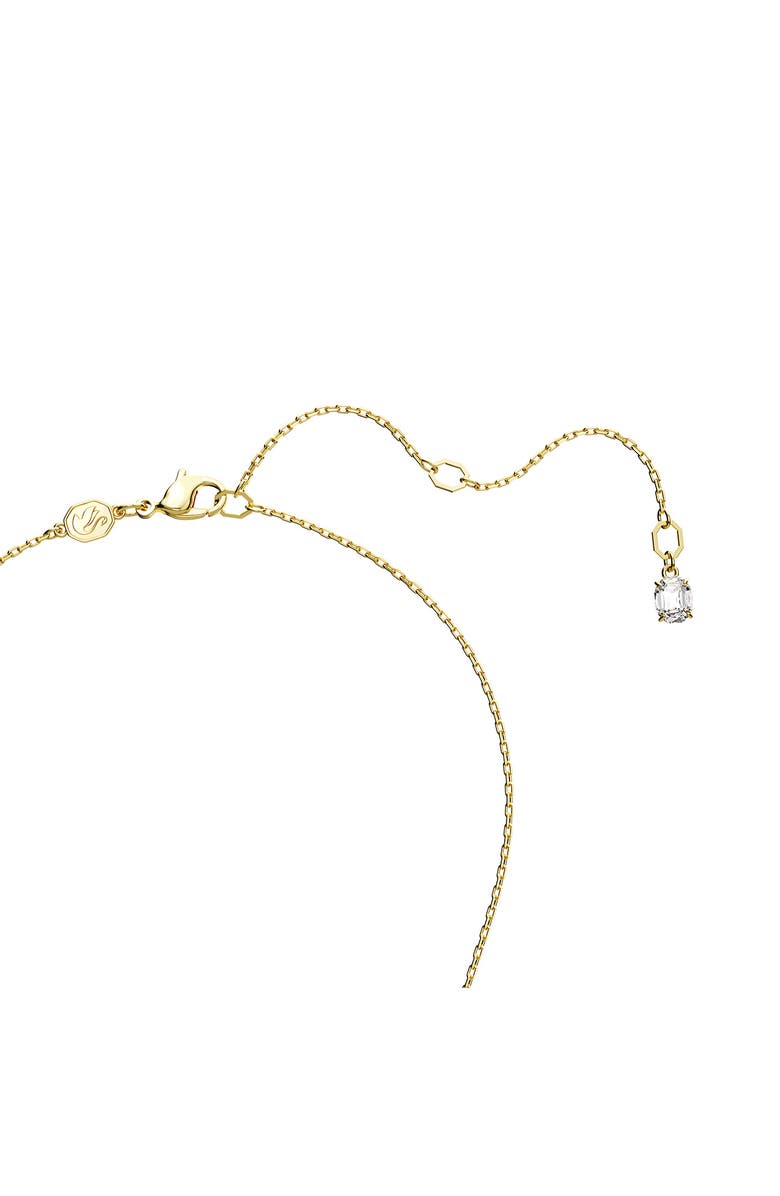 Swarovski Stilla Crystal Pendant Necklace, Alternate, color, Green