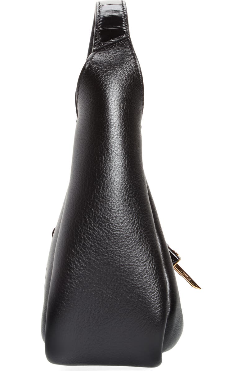 Givenchy Mini G-Lock Leather Hobo, Alternate, color,