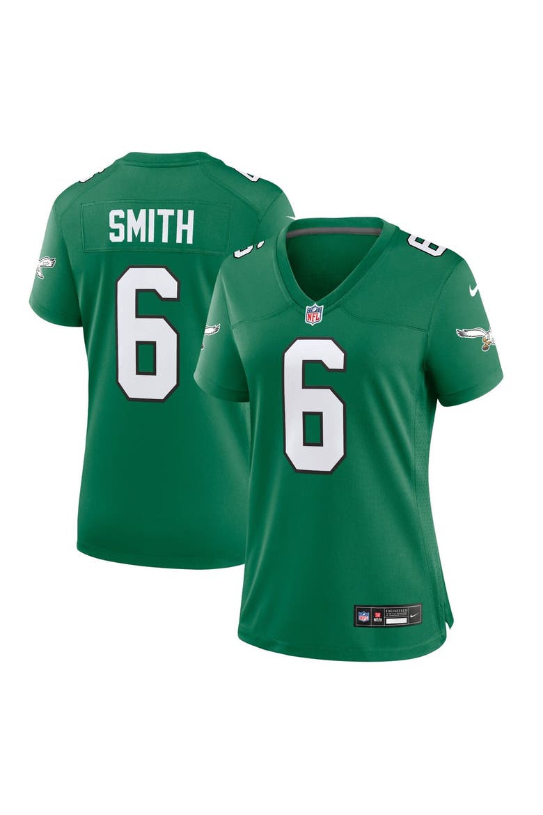 Women's Nike DeVonta Smith Kelly Green Philadelphia Eagles Player Jersey, Alternate, color, Kelly Green