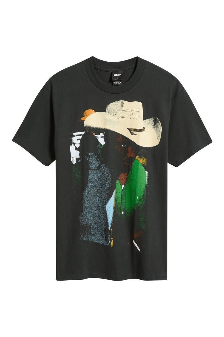 Rodeo Graphic T-Shirt, Alternate, color, VINTAGE BLACK