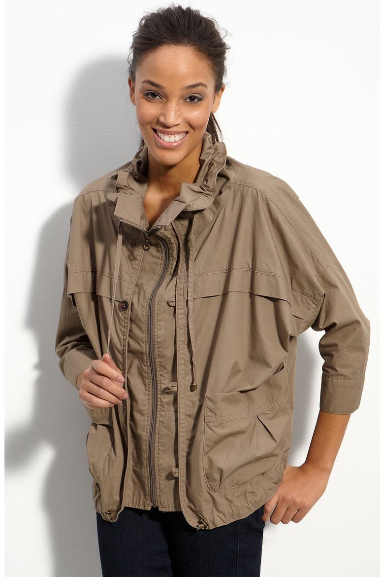 Short Anorak, Main, color, KHAKI