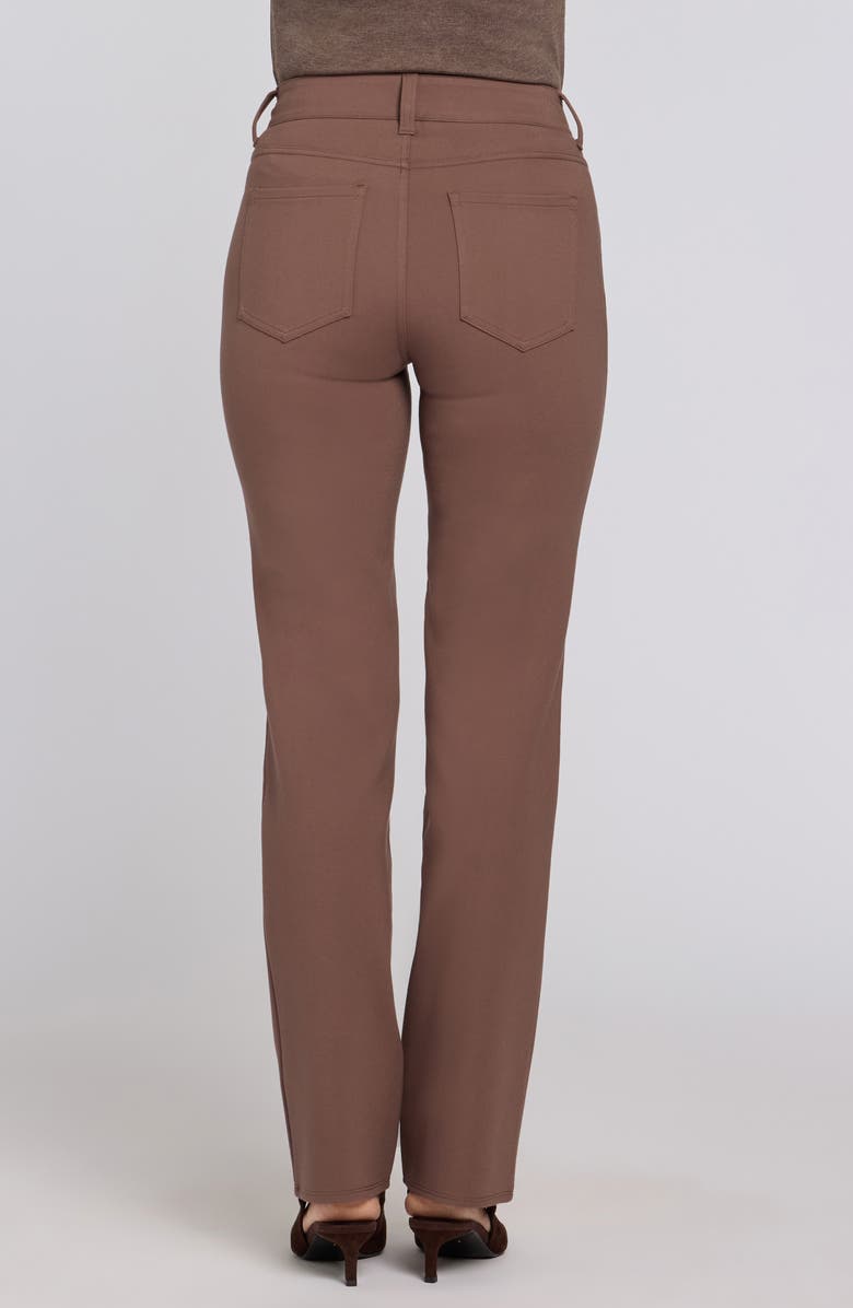 NYDJ Sculpt-Her<sup>™</sup> Marilyn Straight Leg Pants, Alternate, color, Deep Taupe