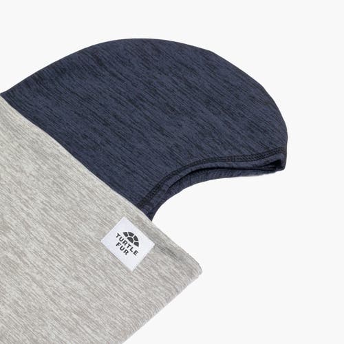 Turtle Fur Comfort Stria Shellaclava Balaclava In Gray