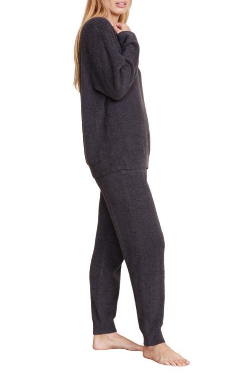 Barefoot Dreams Cozychic Lite Ribbed Raglan-sleeve Pullover In Gray
