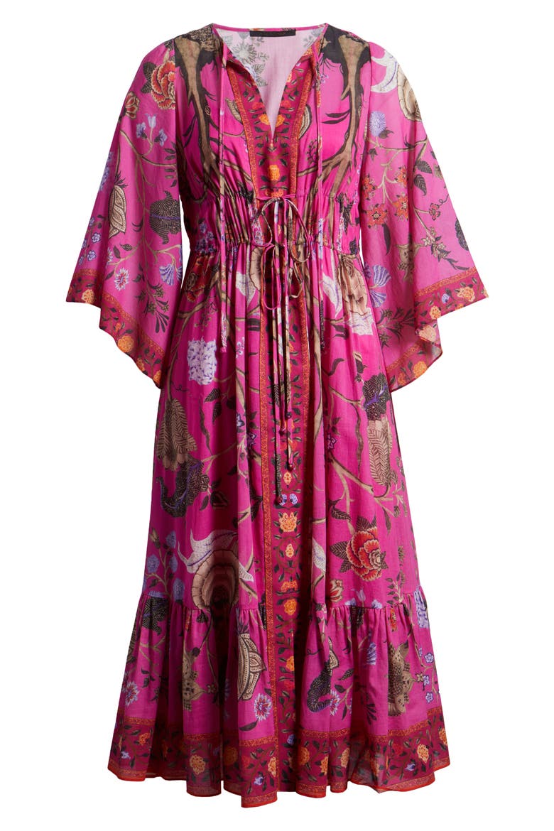 Reese Cotton Dress, Alternate, color, PINK MULTI