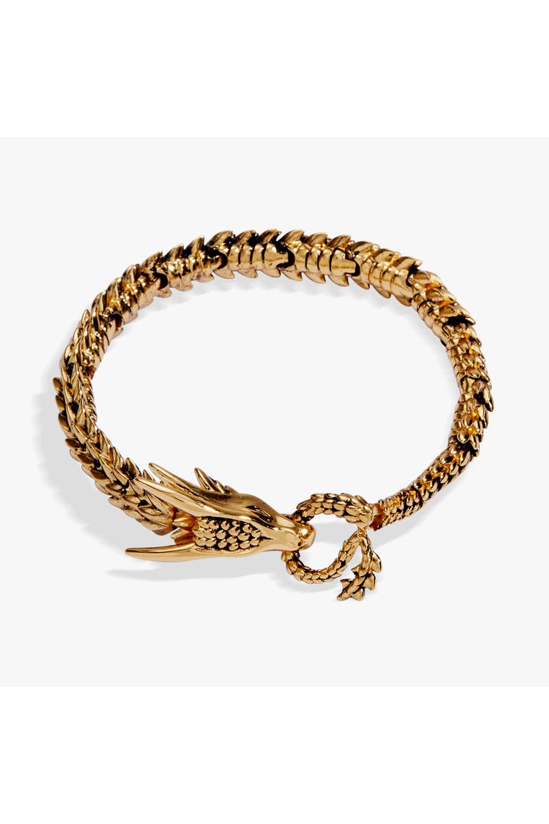 House of the Dragon Syrax Linear Bracelet, Main, color, Gold