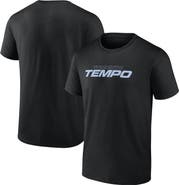 Fanatics MTO Label Men's Black Toronto Tempo Team Wordmark T-Shirt