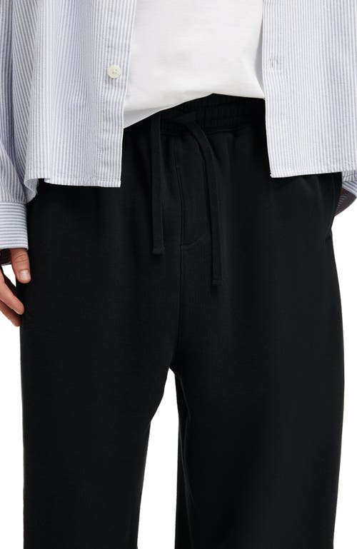 Cotton On Super Baggy Cuffed Track Pant In Black