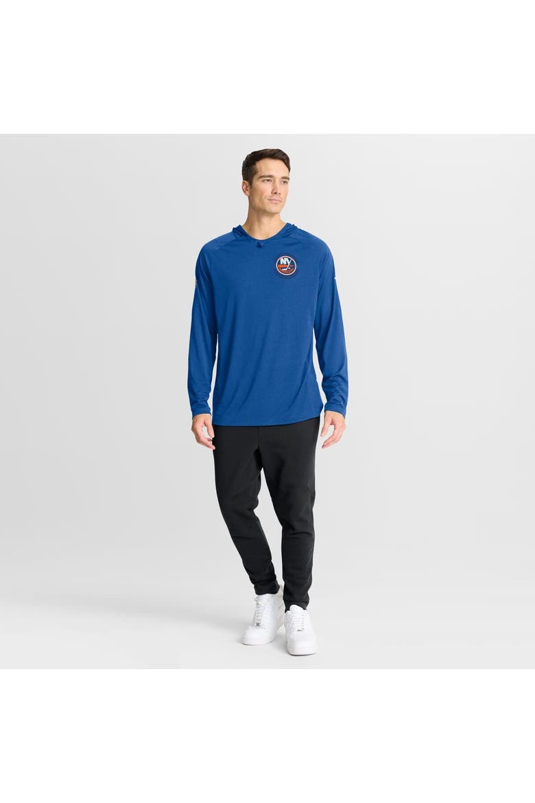 Men's Fanatics Royal New York Islanders Authentic Pro Rink Raglan Hoodie, Alternate, color, Royal