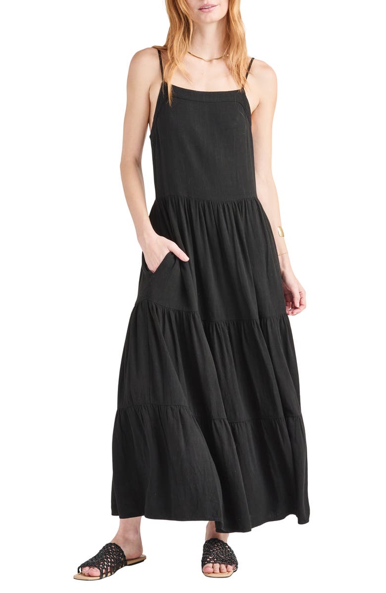 Splendid Myla Tiered Maxi Dress, Main, color, 