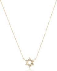 The Lovery Fine Jewelry Diamond Star of David Necklace