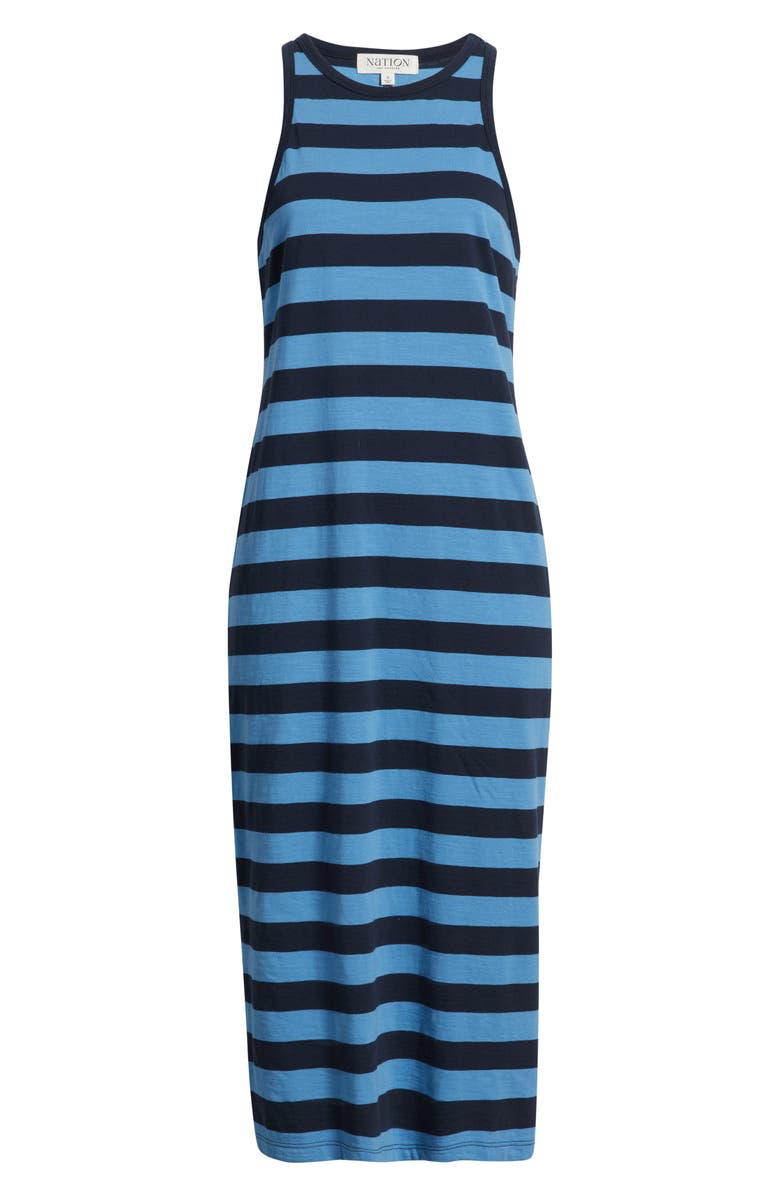 Nation LTD Dani Tank Maxi Dress, Alternate, color, Rugby Stripe