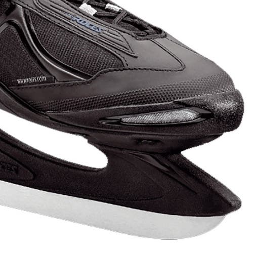 Roces Icy 3 Mens Ice Skates, Alternate, color, Black/White