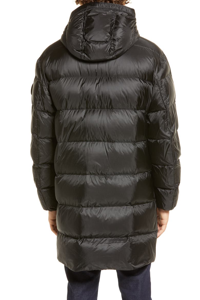 Pisquid Water Repellent 800 Fill Power Down Parka, Alternate, color, BLACK