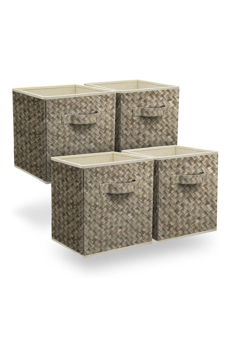 Storage Cube, Alternate, color, WOVEN BEIGE