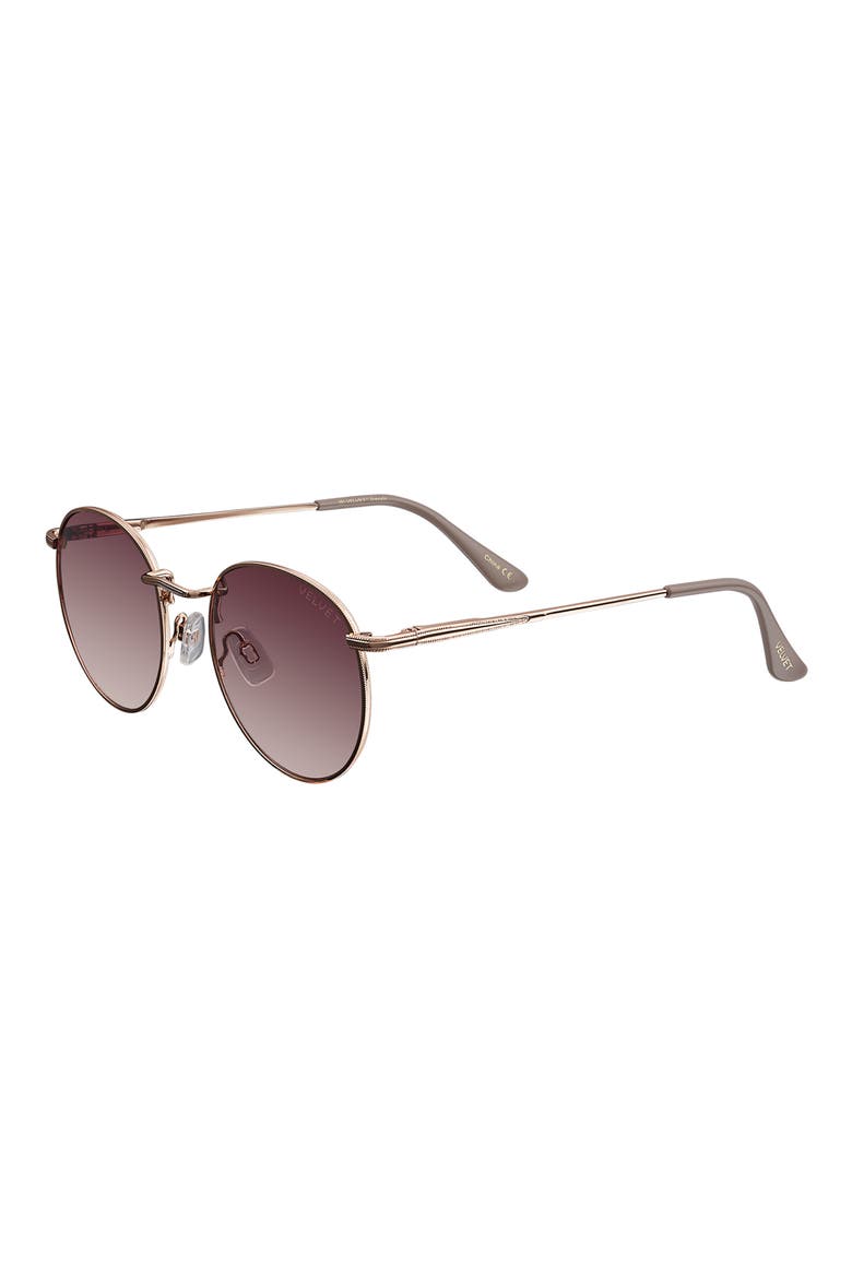Yokko Sunglasses, Alternate, color, ROSE GOLD
