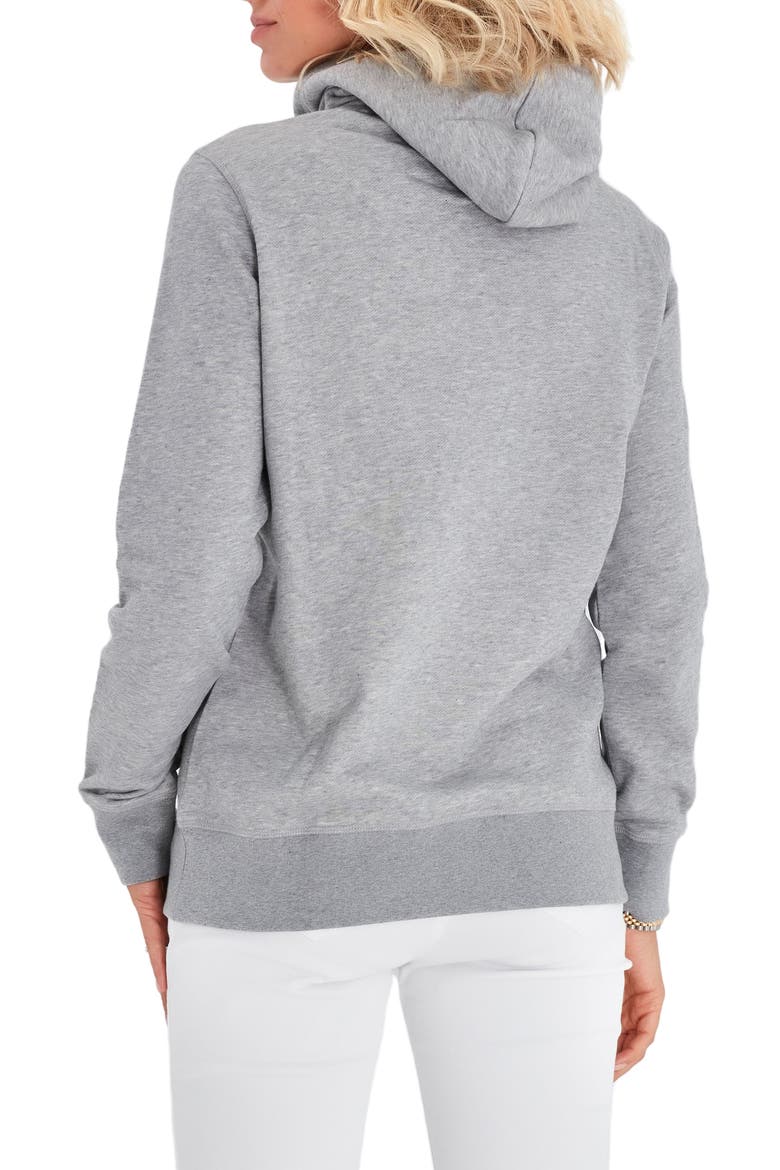 Iconic Maternity/Nursing Hoodie, Alternate, color, GRAY
