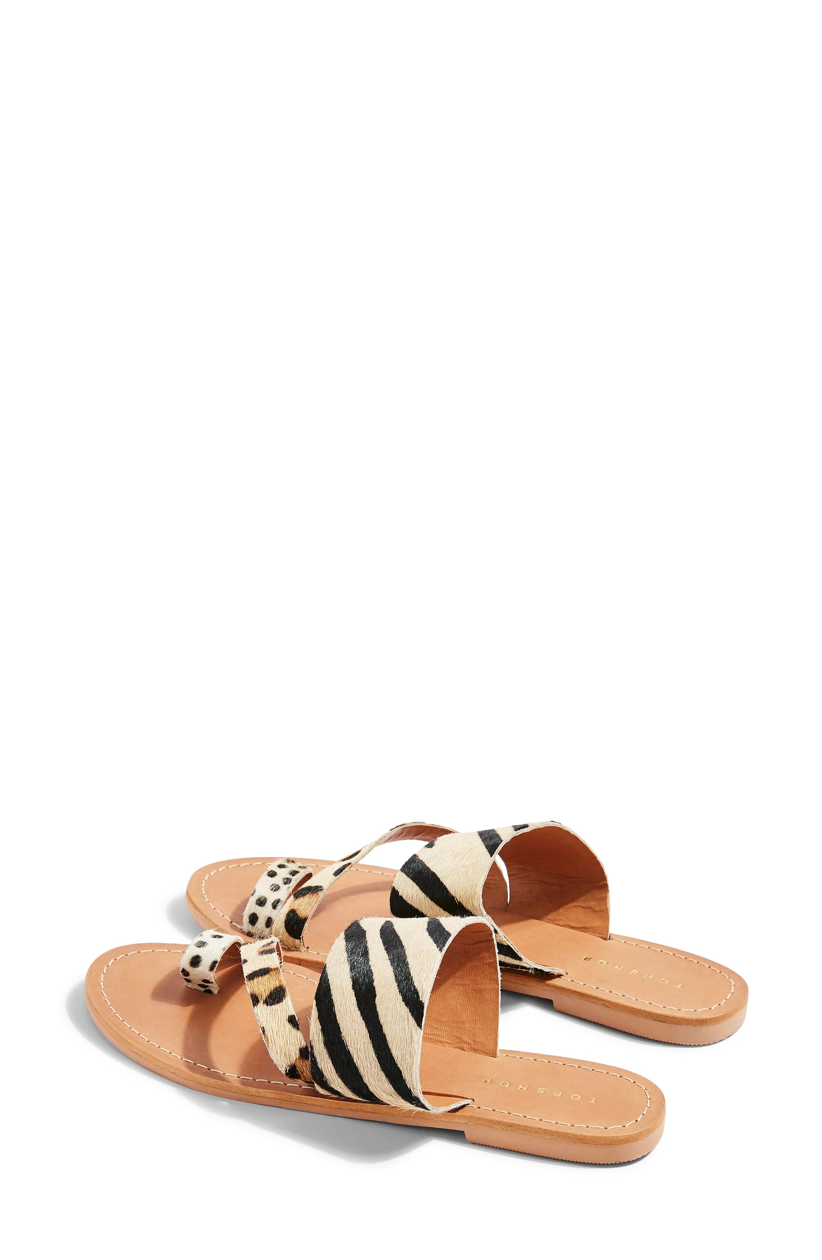 Topshop Honey Slide Sandal, Alternate, color, 