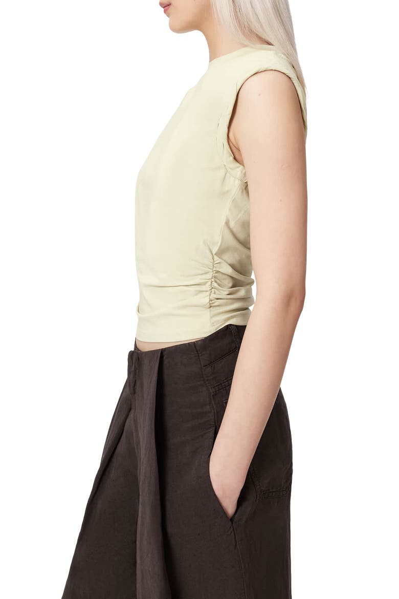 West Side Ruched Tank, Alternate, color, HAZE GREEN