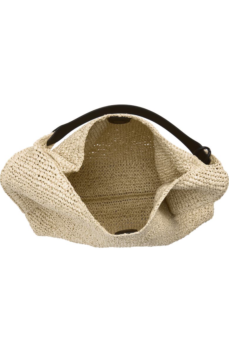Madewell The Mylie Raffia Shoulder Bag, Alternate, color, Natural Multi