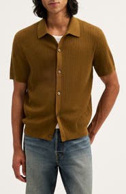 Madewell Button-Up Sweater Polo