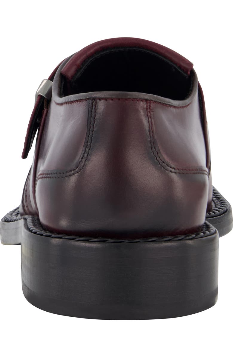 KARL LAGERFELD PARIS Monk Strap Kiltie Loafer, Alternate, color, Wine