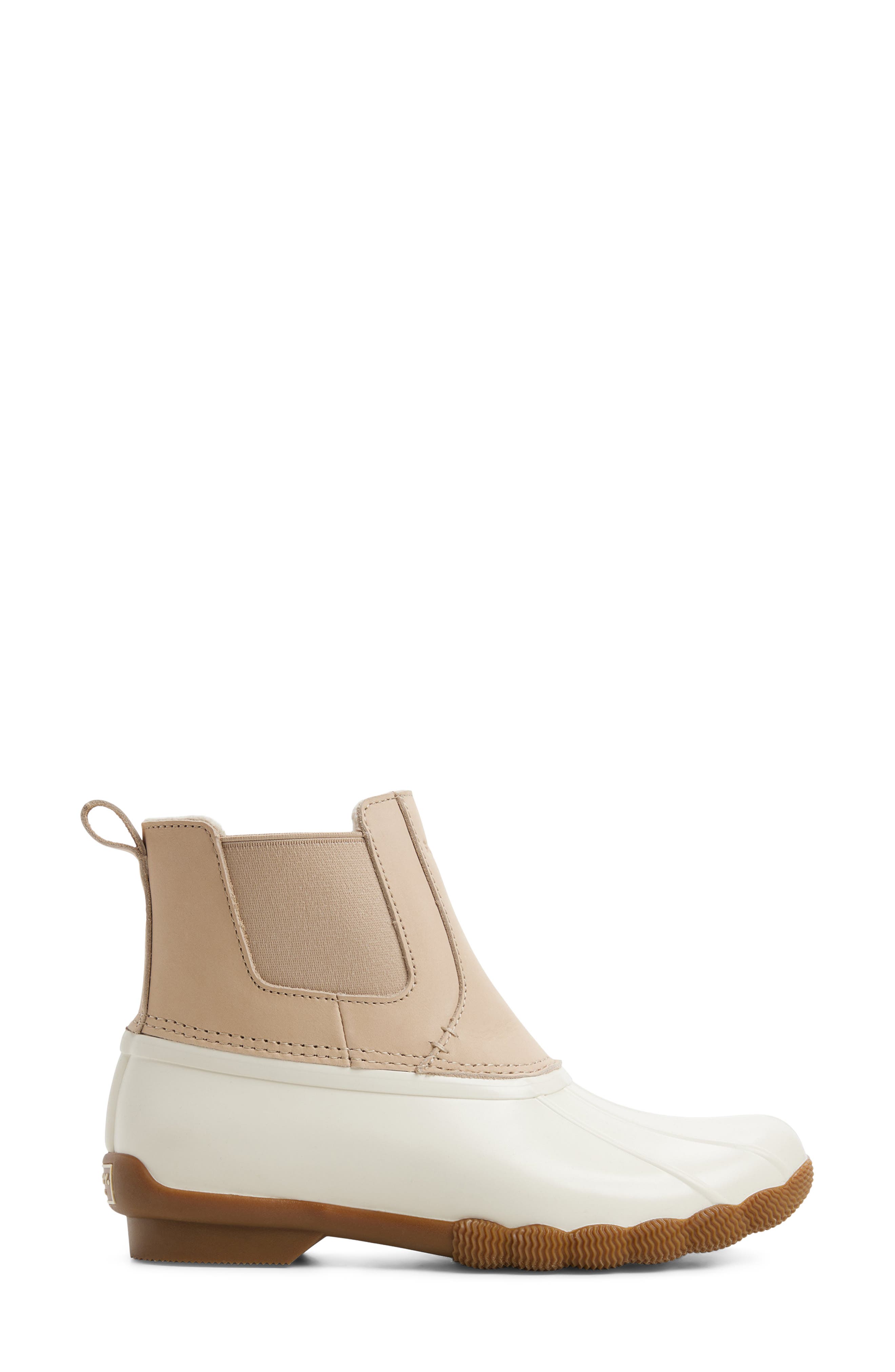 Saltwater™ Waterproof Duck Boot, Alternate, color, IVORY