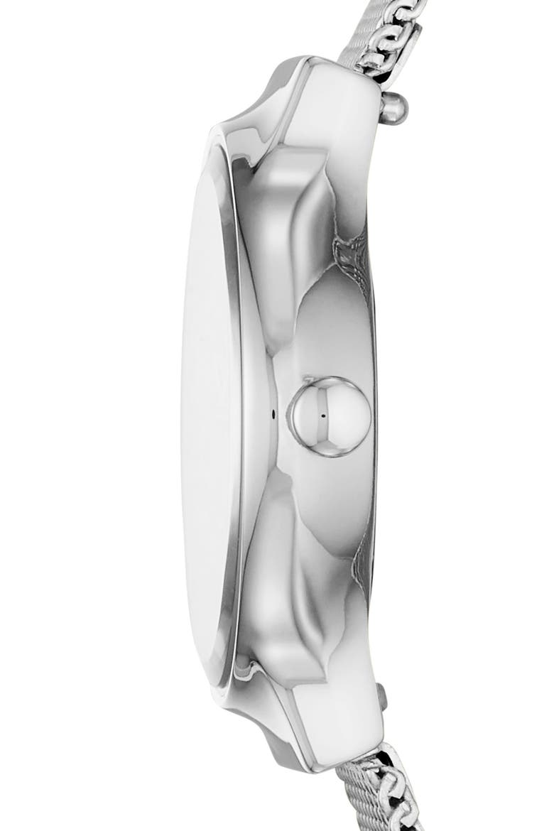 Freja Bracelet Watch, 26mm, Alternate, color, SILVER