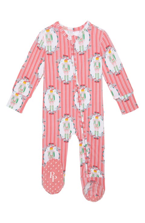 Nutcracker Zip Footie (Baby)