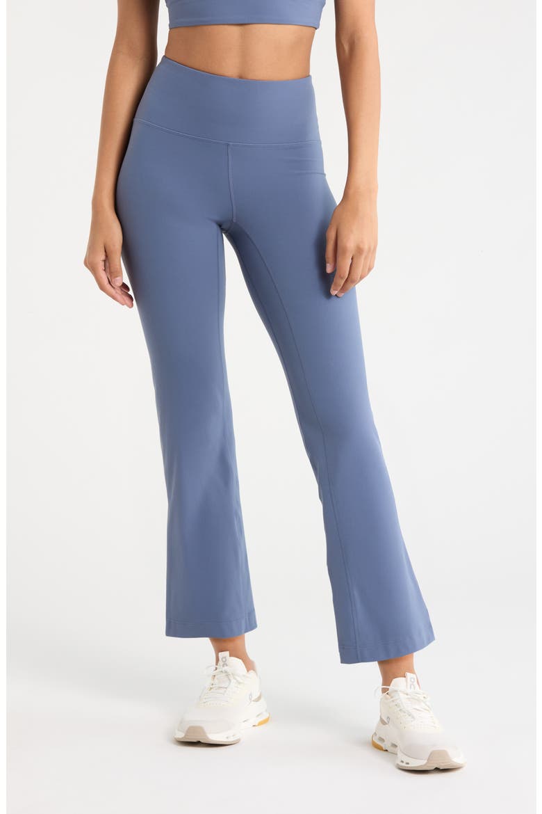 Studio Luxe High Waist Flare Ankle Pants, Main, color, BLUE VINTAGE