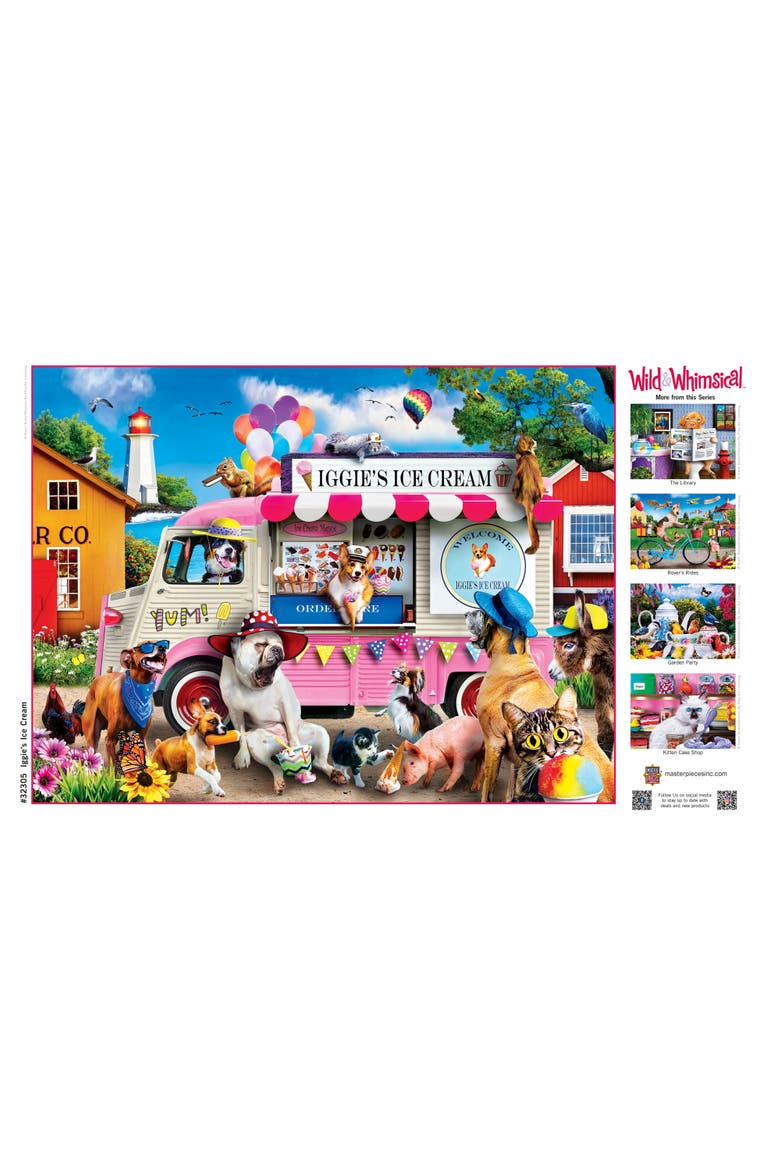 Iggy's Ice Cream 300 Piece Jigsaw Puzzle, Alternate, color, Multicolor