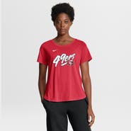 Nike Women's Nike Scarlet San Francisco 49ers Primetime Tri-Blend T-Shirt
