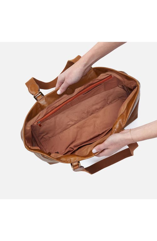 Hobo Romy Max Leather Tote In Truffle