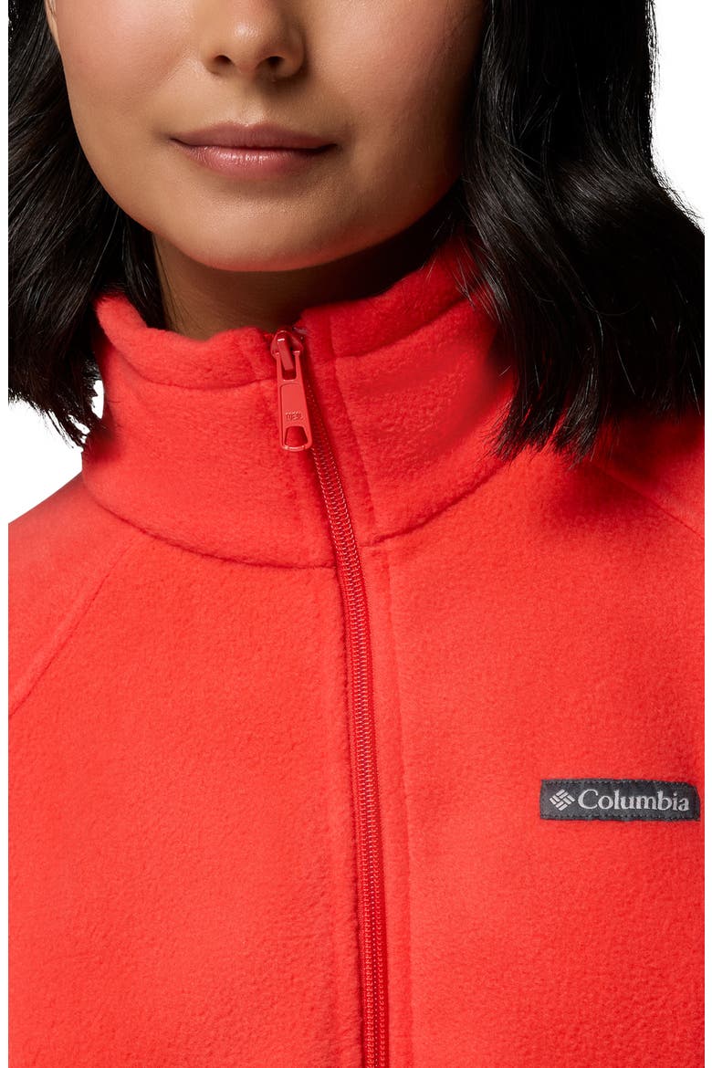Benton Springs Fleece Jacket, Alternate, color, POPPY RED